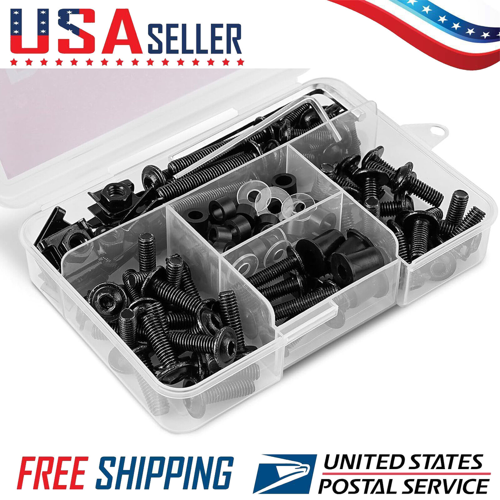 Motorcycle Fairing Bolt Kit M5 M6 Windscreen Screws For Kawasak Suzuki Yamaha R6