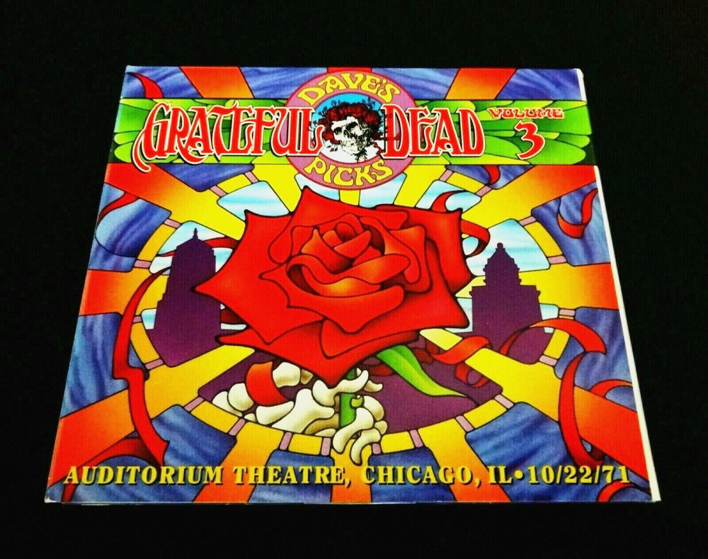 Grateful Dead Dave's Picks 3 Volume Three Chicago Illinois IL 10/22/71 1971 3 CD