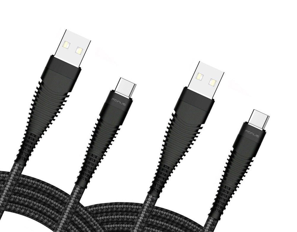 6FT AND 10FT LONG USB-C CABLES FAST CHARGE TYPE-C CORD POWER WIRE for PHONES