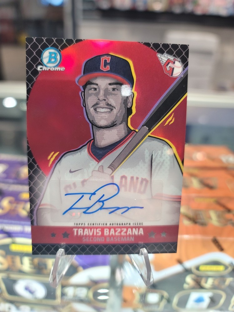 2025 Bowman Chrome Ascension Auto #BAATB Travis Bazzana Guardians /5 SSP