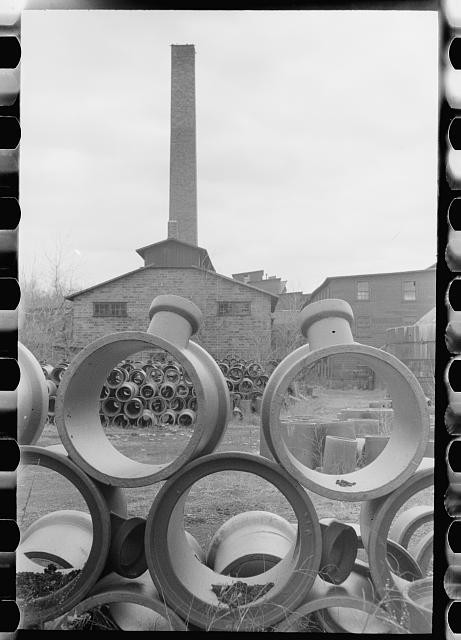 Photo:Parke County, Abandoned tile factory, Indiana