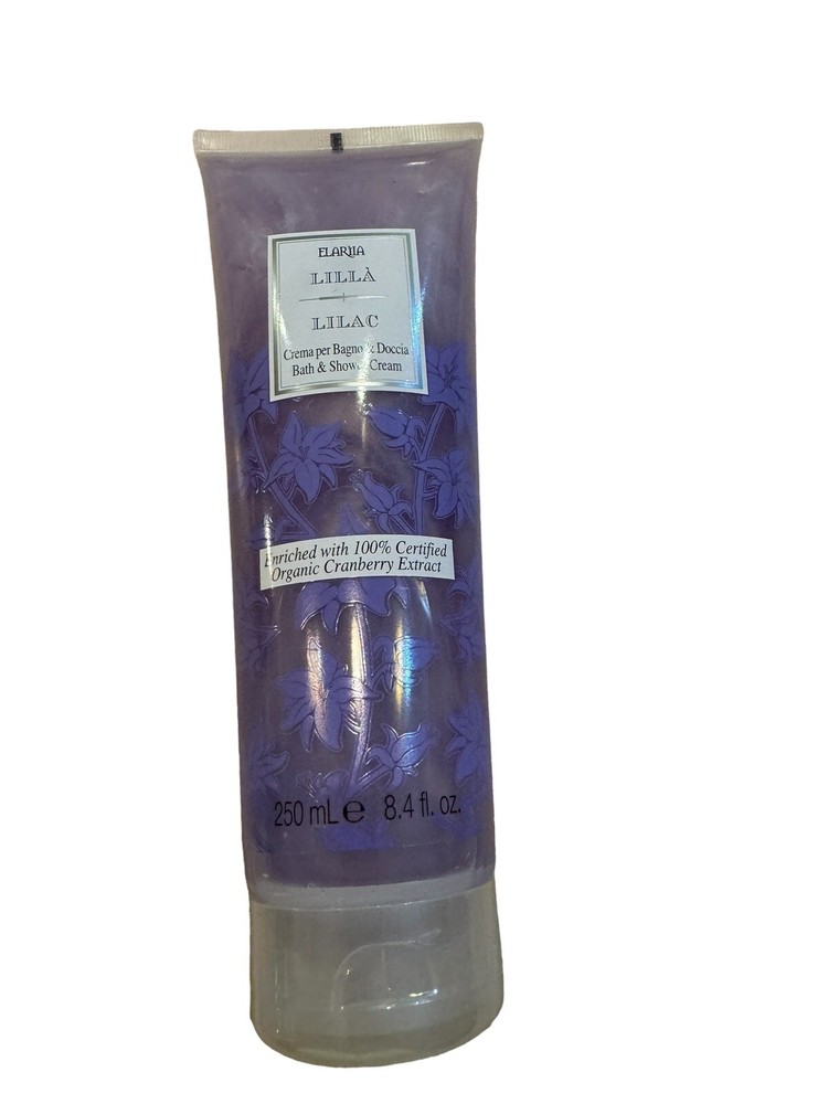 ELARILA By PERLIER Lilac Bath & Shower Cream 8.4 FL OZ FULL SIZE ~ DISCONTINUED