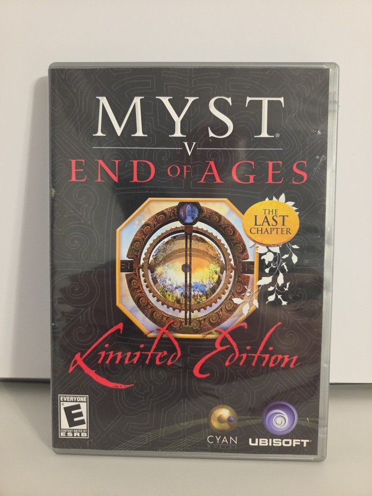 Myst V: End of Ages -- Limited Edition (Windows/Mac, 2005) PC Adventure Game