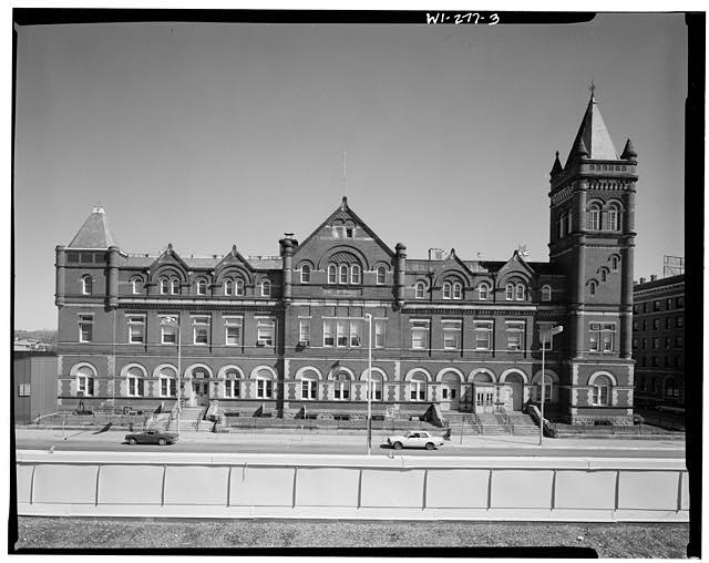 3. WEST ELEVATION - U. S. Courthouse & Post Office, Fourth & State