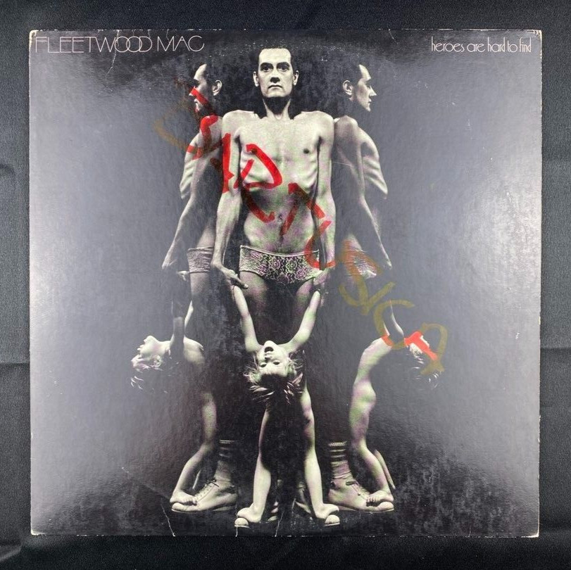 Fleetwood Mac Heroes Are Hard To Find (1974) album vinyl record LP 33 RPM, EX