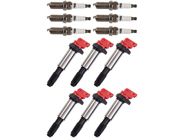 TRQ Ignition Coil and Spark Plug Kit fits BMW 330Ci 2003-2005 74HPYX