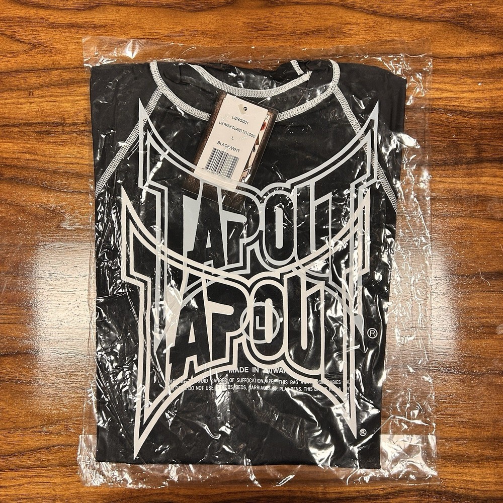 Authentic Factory Sealed Tapout Shirt XL MMA L/S Nylon/Spandex Guard Y2K 2000s