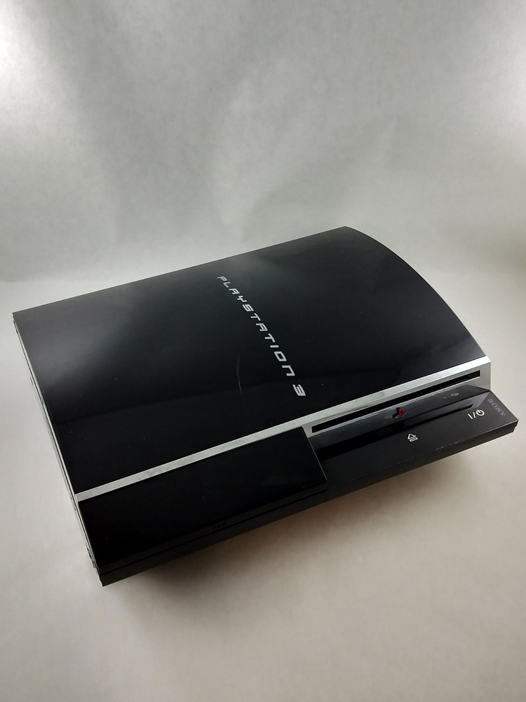 Sony PlayStation 3 Fat PS3 80GB Black Console Only CECHE01 AS-IS Not Working
