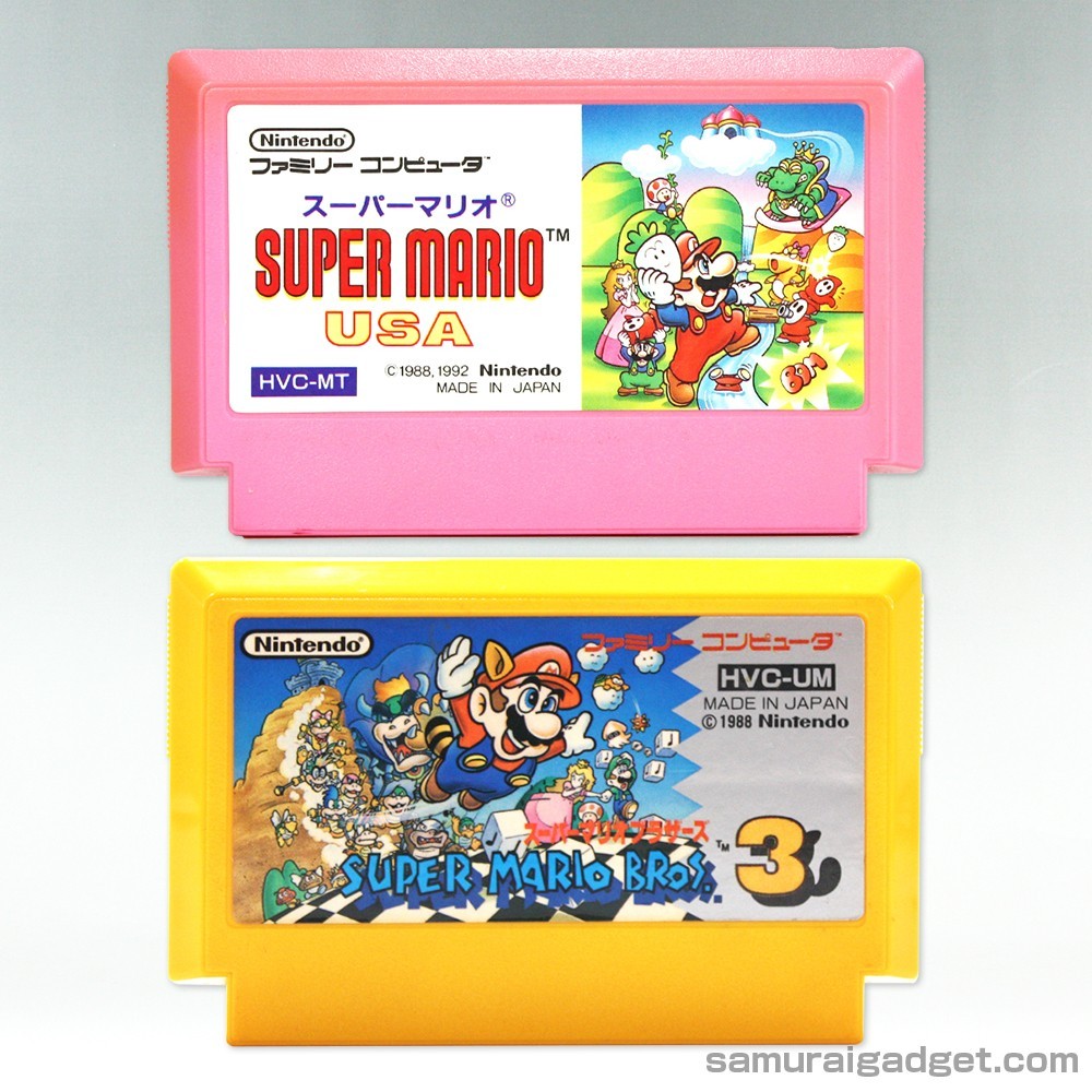 Super Mario Bros. 2 (USA) & 3 Nintendo Famicom / FC [Japan NES] Cartridge Only