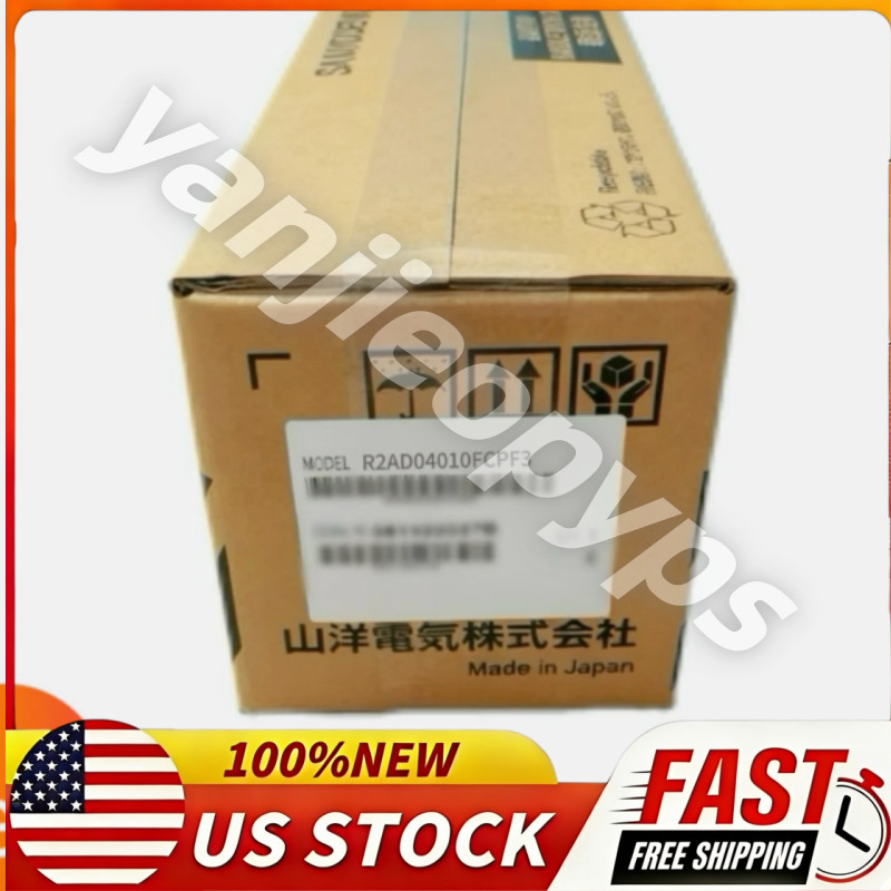 Urgent Ship Sanyo R2AD04010FCPF3 Servo Motor Factory Sealed Fast Shipping