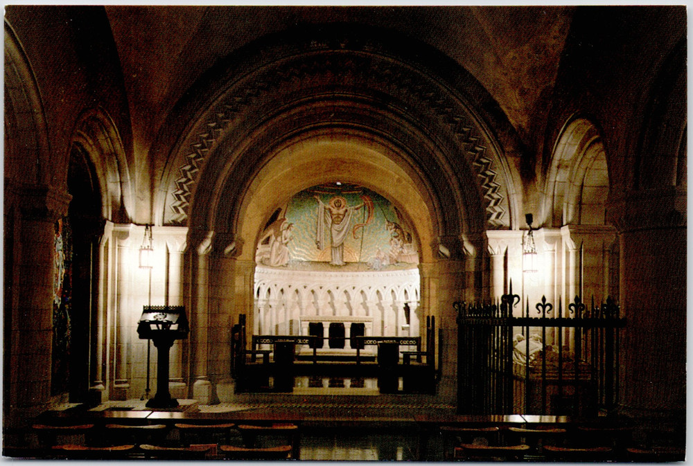 Washington DC National Cathedral Mount Saint Alban Resurrection Chapel Postcard