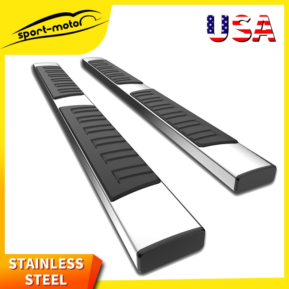 Heavy-Duty Running Boards for 17-25 Ford F-250 F-350 Super Duty SuperCrew Cab 6in Side Steps
