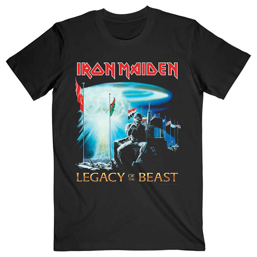 Iron Maiden Two Minutes to Midnight Graphic Tee for Fans