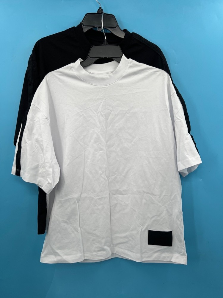 Lot of 2 A|X ARMANI EXCHANGE T-Shirts Black & White Men Sz S Over