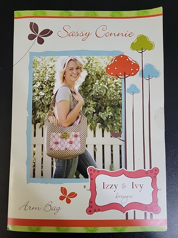 Sassy Connie Arm  Bag Pattern By Izzy & Ivy Designs- 1 Left