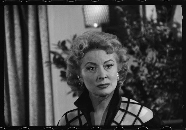 Photo:Greer Garson 1956 Portrait Film Star Black White Photo