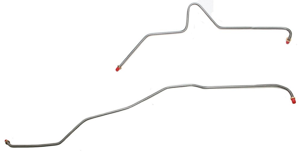 JEGS 13617 Rear Axle Brake Line Set 2001-2007 GM 2500HD Trucks 6.0L Engine OEM-S