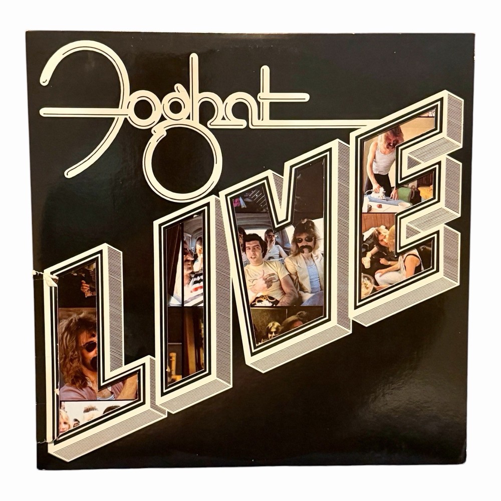 Foghat Live LP Vinyl 12