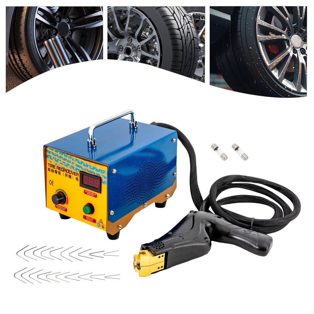 1000W Heavy-Duty Truck Tire Groover with Blade for Regrooving Tyres