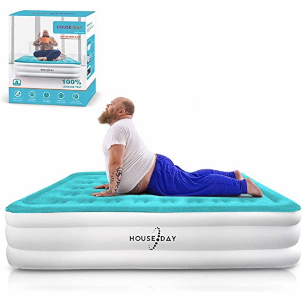 HOUSE DAY Twin Air Mattress Airbed with Built in Electric Pump