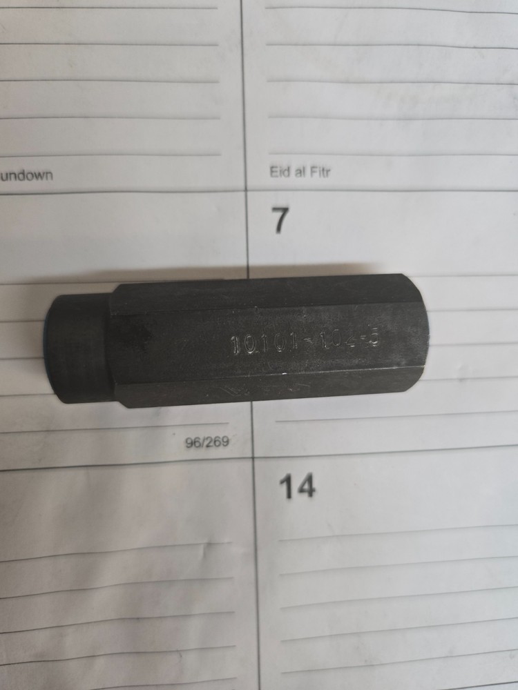 VONBERG 10101-102-5 Brass Check Valve for Water and Gas Systems