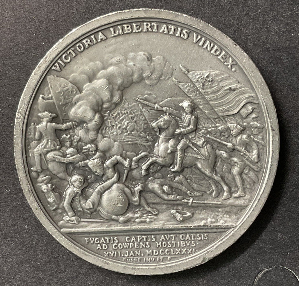 Daniel Morgan Comitia Americana American Revolutionary War Medal Battle Cowpens
