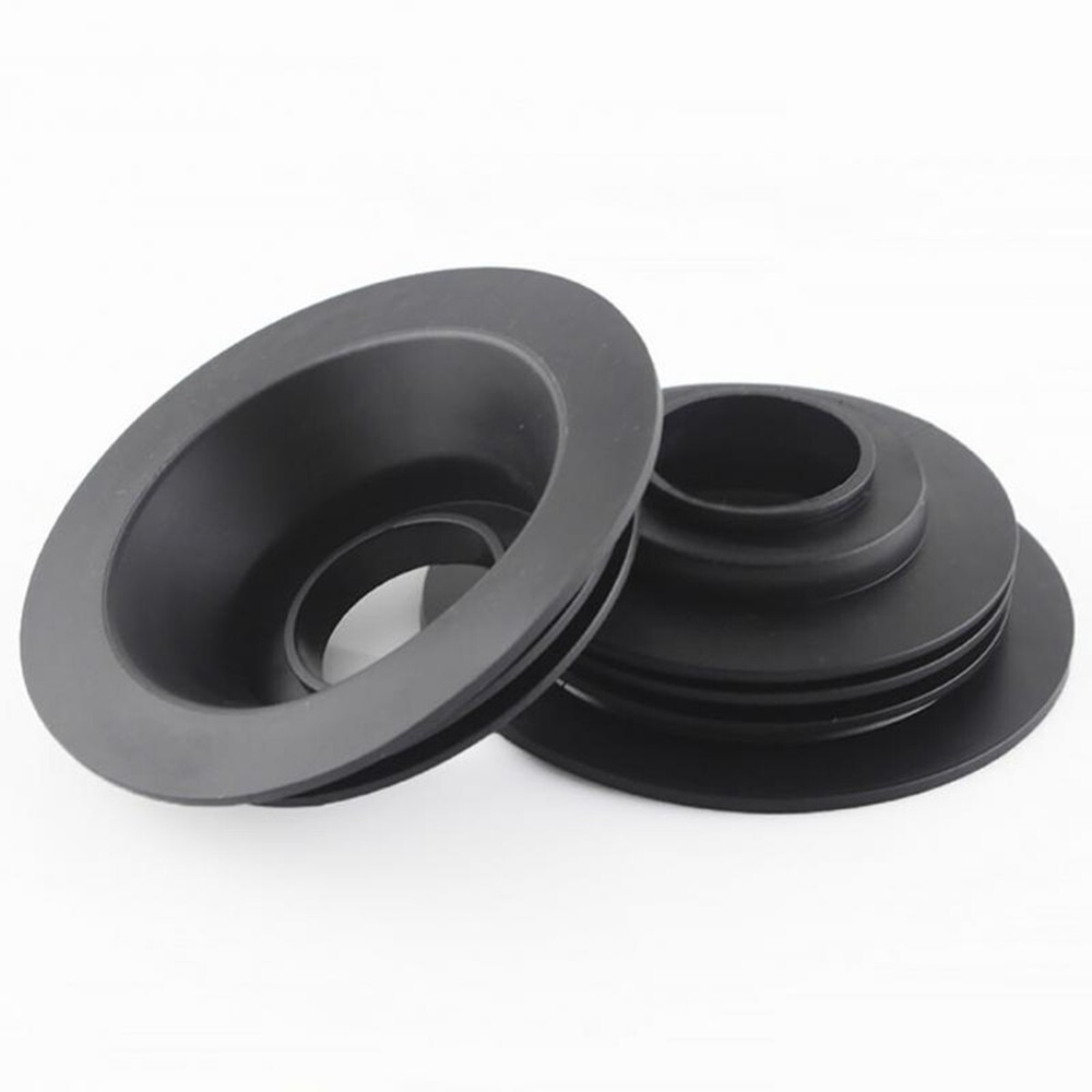 Headlight Dust Cover Rubber Housing Seal Cap Dustproof Black For Car HID LED