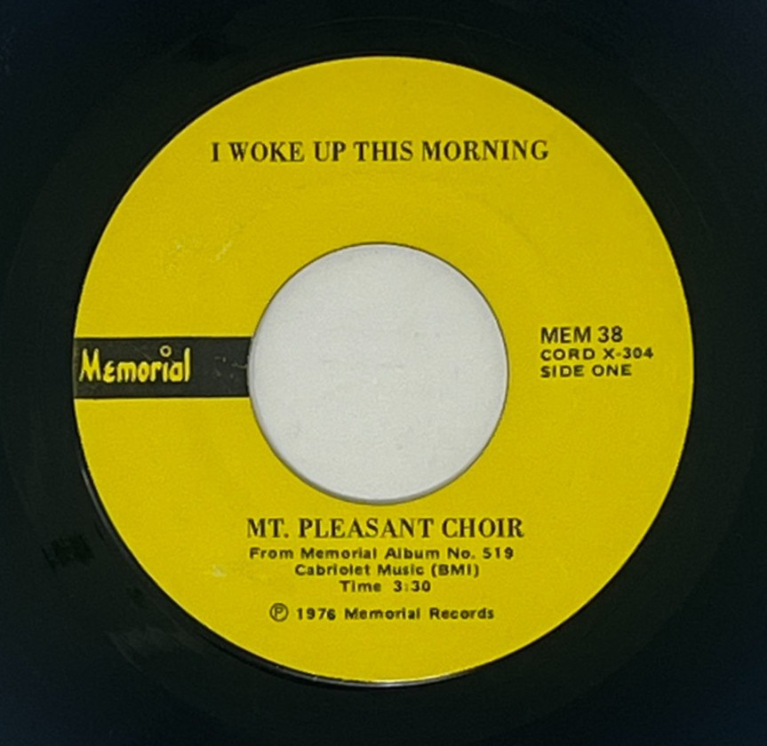 45/7in - Mt Pleasant Choir - 