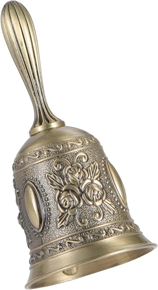 Hand Bell Service Call Vintage Metal Bells Dinner Wedding...
