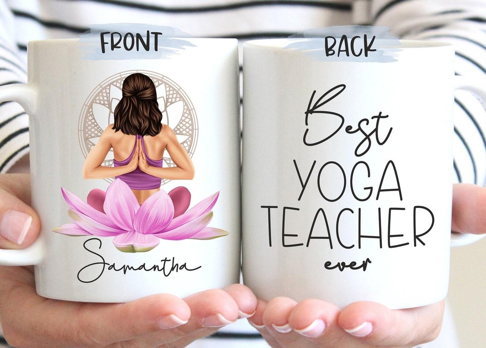 Best Yoga Teacher Mug Custom Yoga Teacher Gift Yoga Teacher Christmas Gift Idea