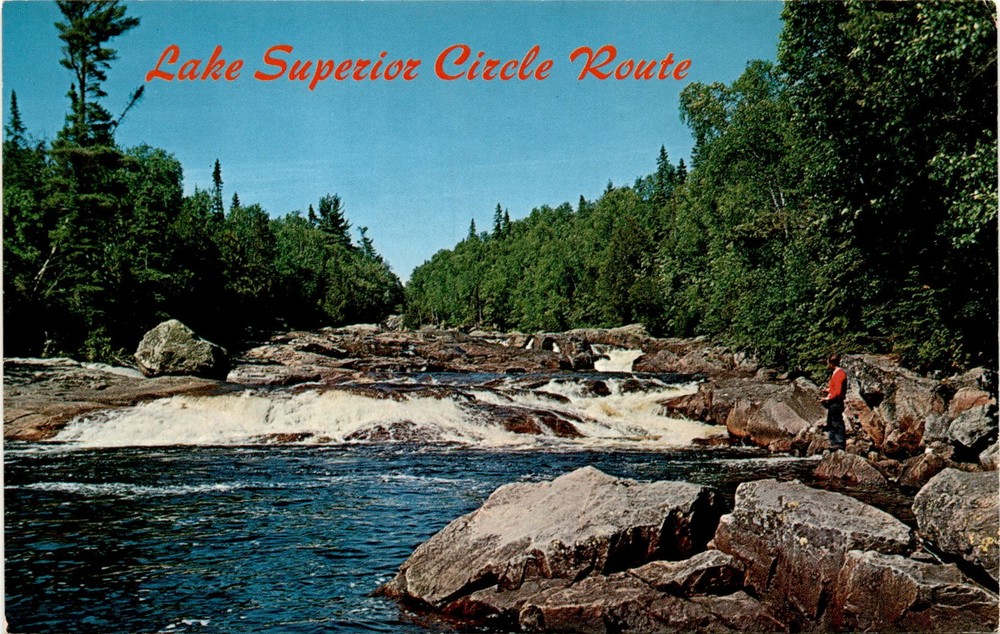 Lake Superior Circle Route, Gallagher's Studio of Photography, Duluth, Postcard