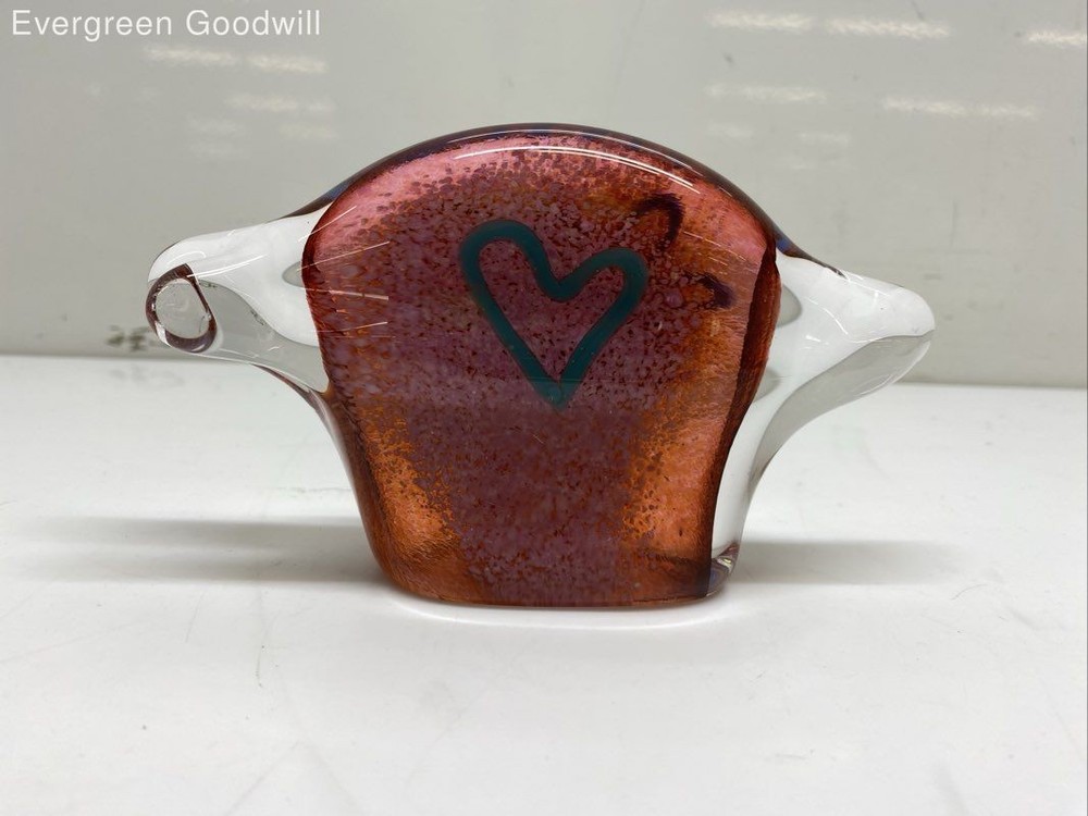 Decorative Brown Art Glass