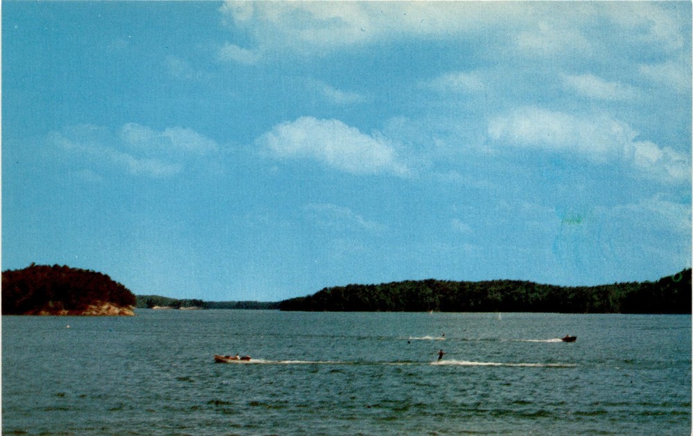K-353, Lake James, Western North Carolina, Duke Power Company, Postcard