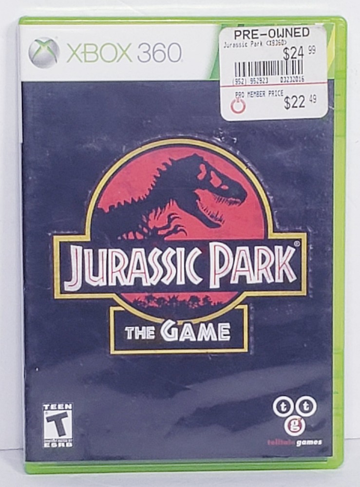 Jurassic Park The Game - cib - XBox 360 Microsoft