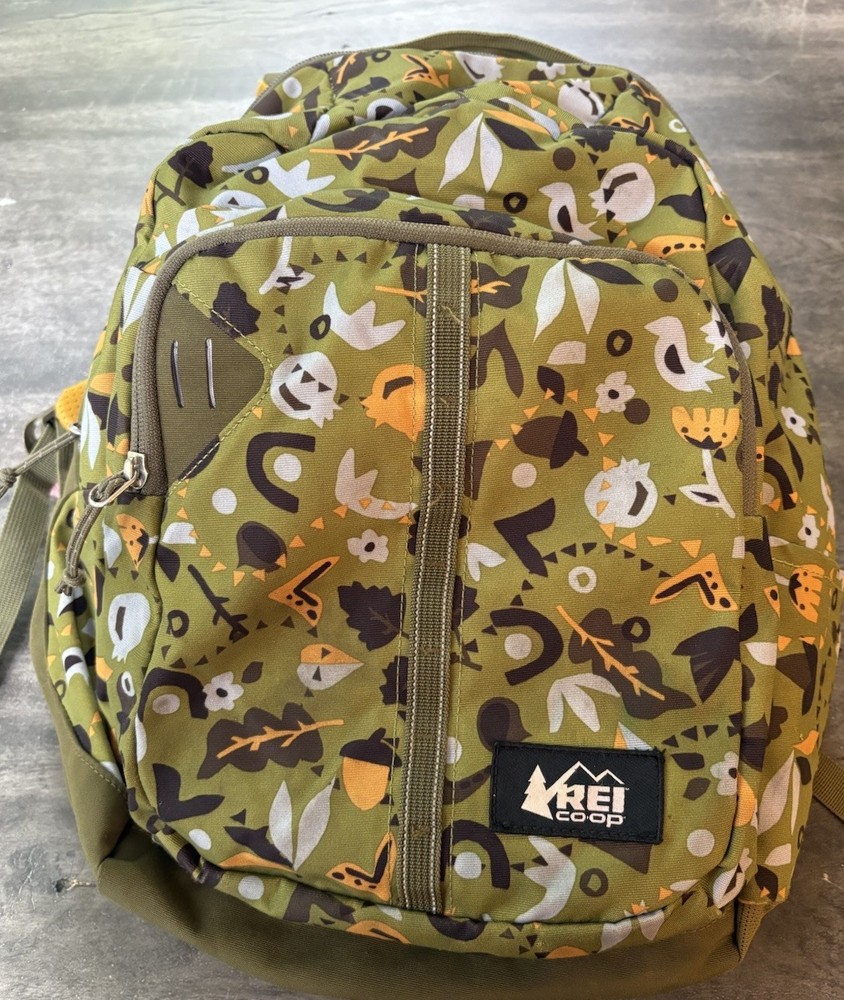 REI Co-op Green pattern Workload Mini Backpack