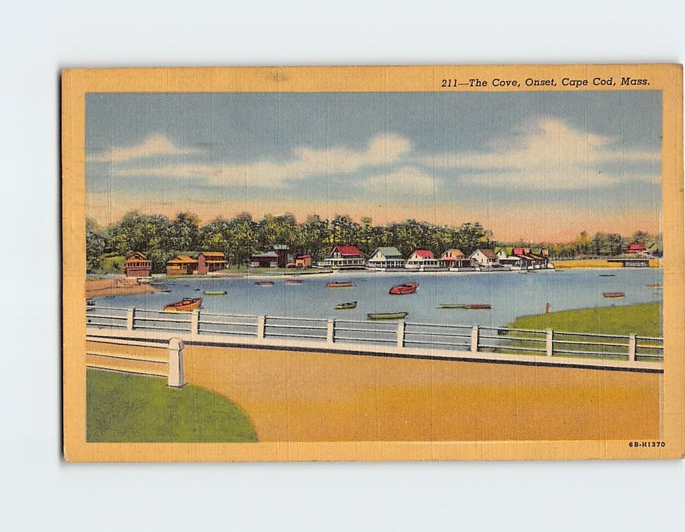 Postcard The Cove Onset Cape Cod Massachusetts USA