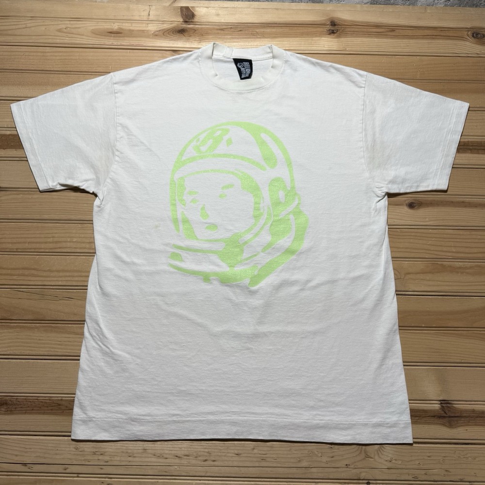 Vintage Y2K Billionaire Boys Club BBC Astronaut Helmet Glow In Dark Shirt - L/XL