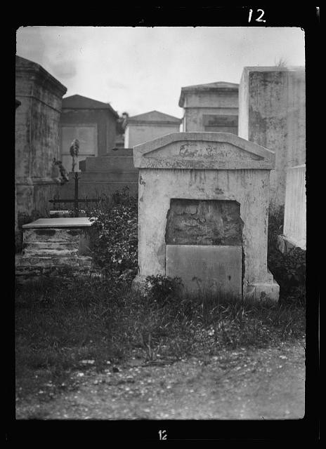 Photo:New Orleans Louisiana St Louis Cemetery Tombs 1920s Graves
