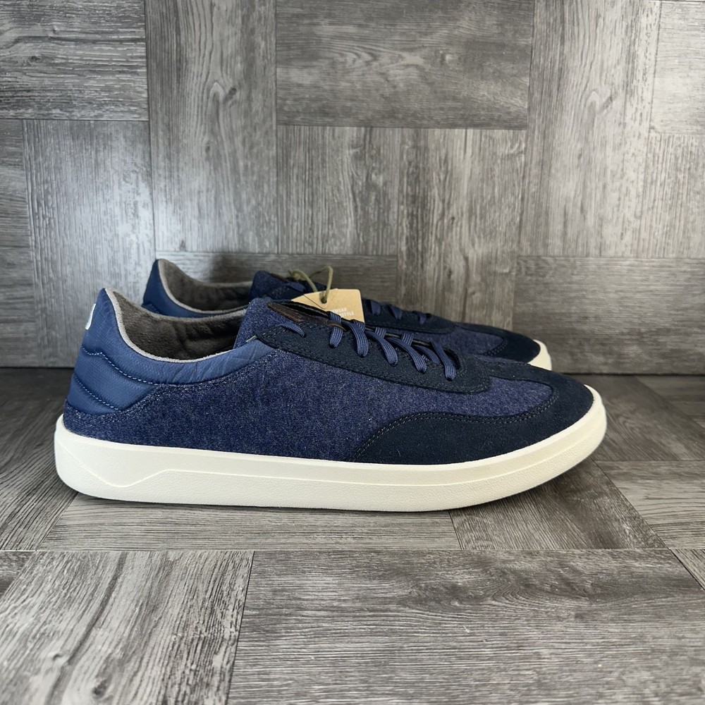 Olukai Puliki Men's 12 Blue Depth Vintage Indigo Casual Shoes
