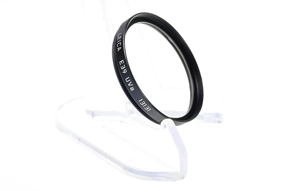 Genuine Leica E39 UVA Filter Black (Cat. 13131) #G391