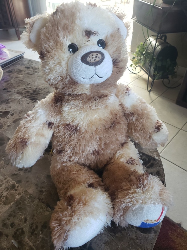 Build A Bear DQ Blizzard Ice Cream Chocolate Chip Cookie Dough Teddy Bear 16”