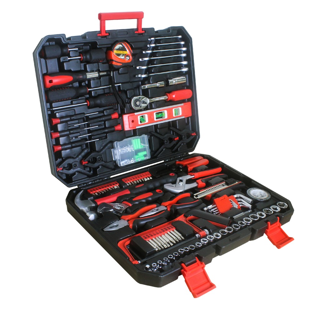 238Pcs Black Household Hand Tool Set with Storage Case