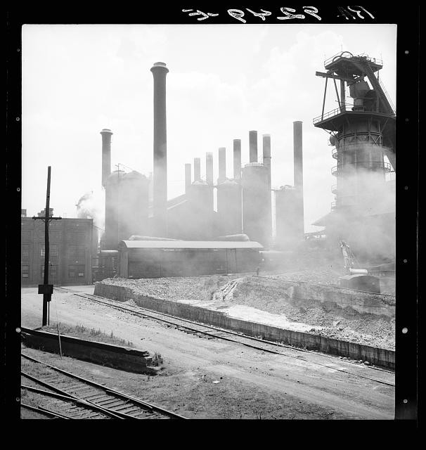 Birmingham Alabama Sloss-Sheffield Steel Iron Company 1936 Steel Mill