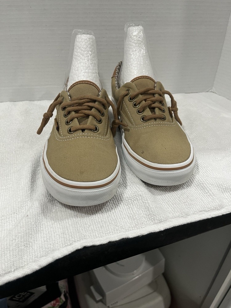 Vans Beige Sneakers Men’s Shoes Size 6.5, Women’s Size 8