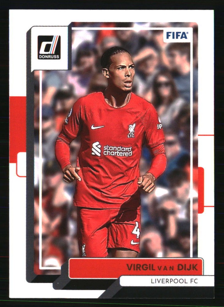 Virgil van Dijk 2022-23 Donruss #78 SOCCER Card