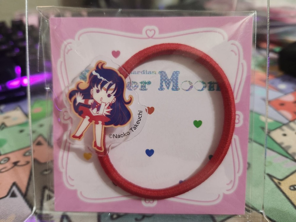 Sailor Moon 2026 Lawson Meiji Collaboration Hair Tie - Sailor Mars