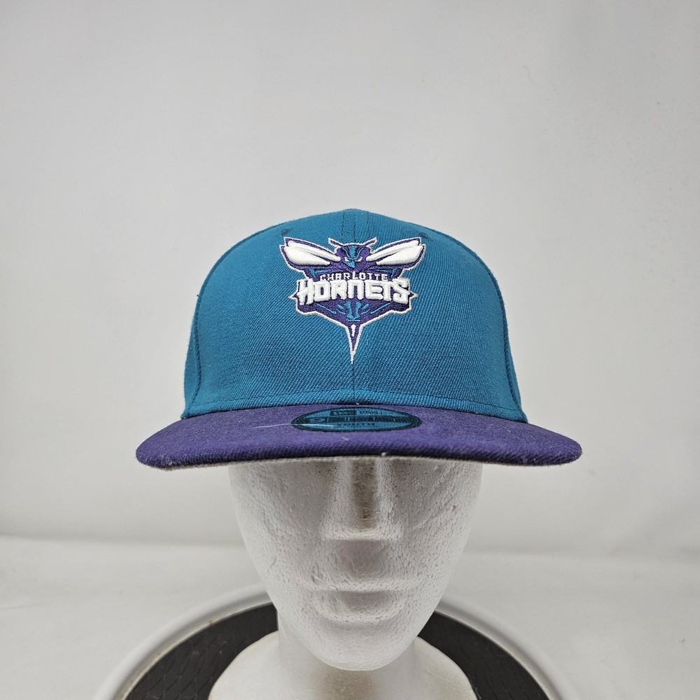 Charlotte Hornets Hat Cap Snap Back Youth One Size Blue NBA 9FIFTY New Era