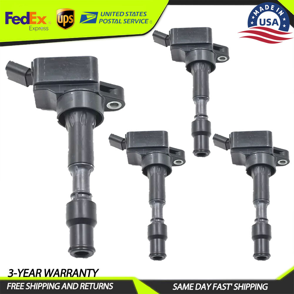 4PCS Ignition Coil 27300-2E601 For 2015-2019 Hyundai & Kia 2.0L I4 NEW Kia