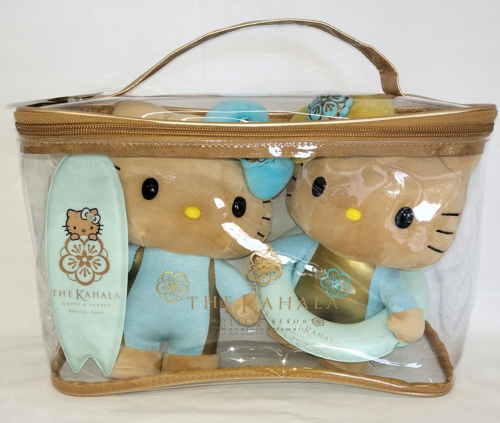 Hello Kitty × The Kahala Hotel Hawaii Exclusive Plush & Amenities Set Rare
