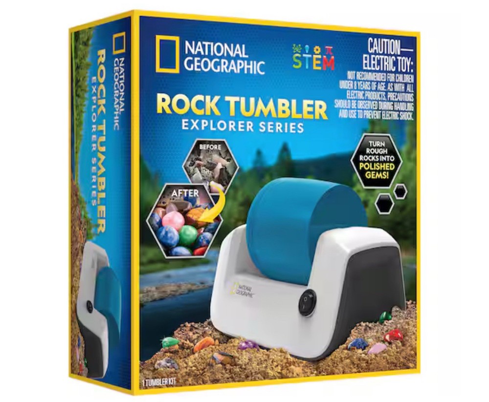 National Geographic Rock Tumbler Explorer Series